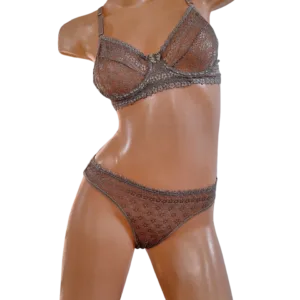 Conjunto Colaless Puntilla con Aro (art 5102) Talle 85 al 105: imagen 2