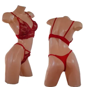 Conjunto Lenceria de Encaje (Art 5104) Talle 85 al 100: imagen 9