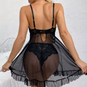 Baby Doll - Camisolin "Estelle" (AL212) Talle 85 al 120: imagen 12
