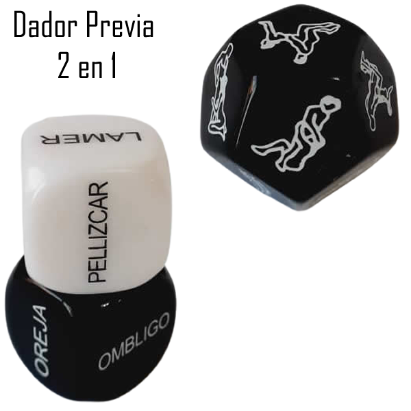 Juego De Dados Partes Del Cuerpo Acciones Posiciones Previa