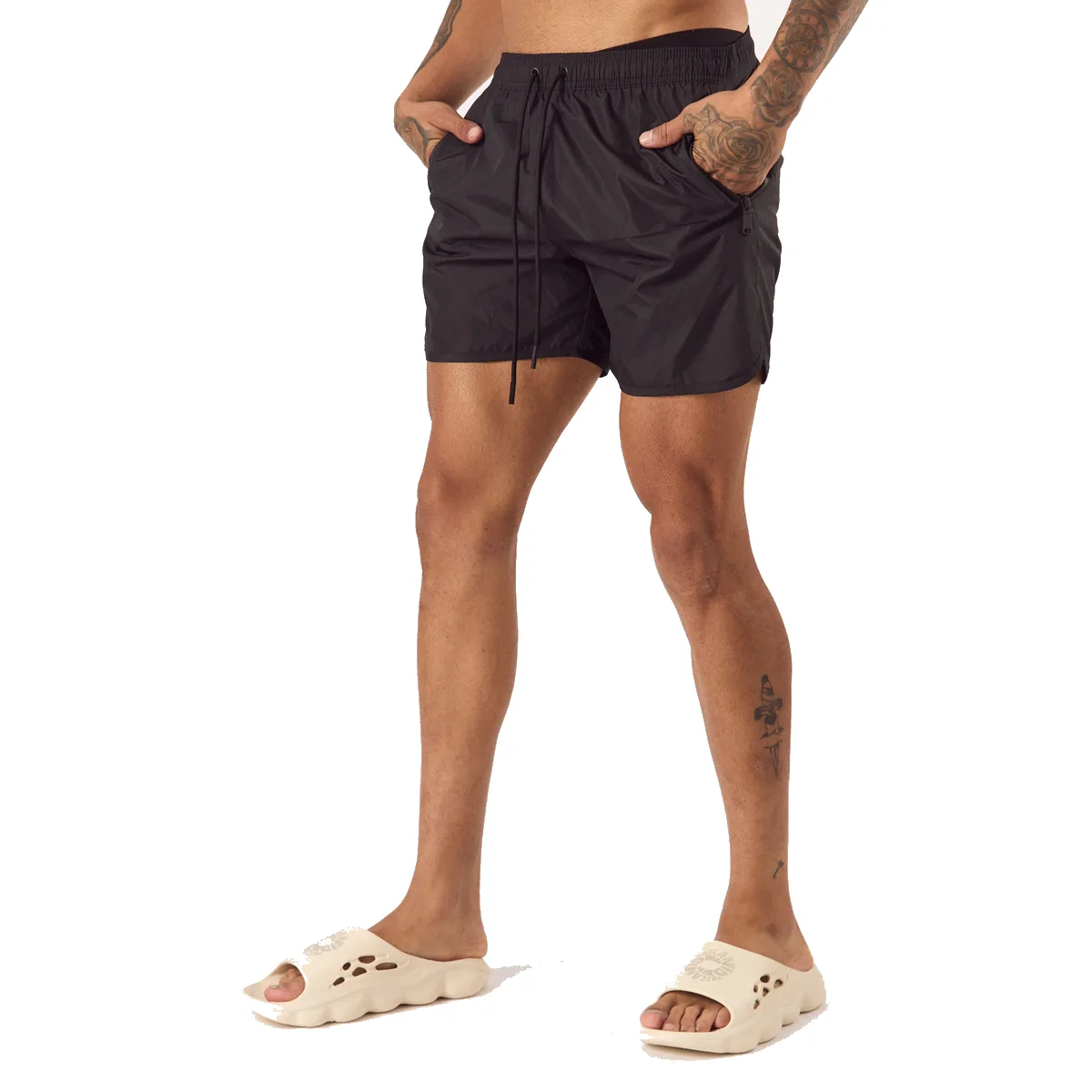 Short De Baño Bolsillo con Cierre y suspensor - Imagen 2