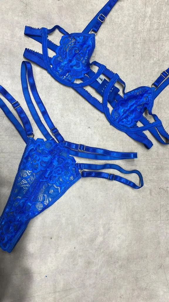 Conjunto Aro Corpiño y Colaless (art 2019) Talle 85 al 120 - Imagen 6