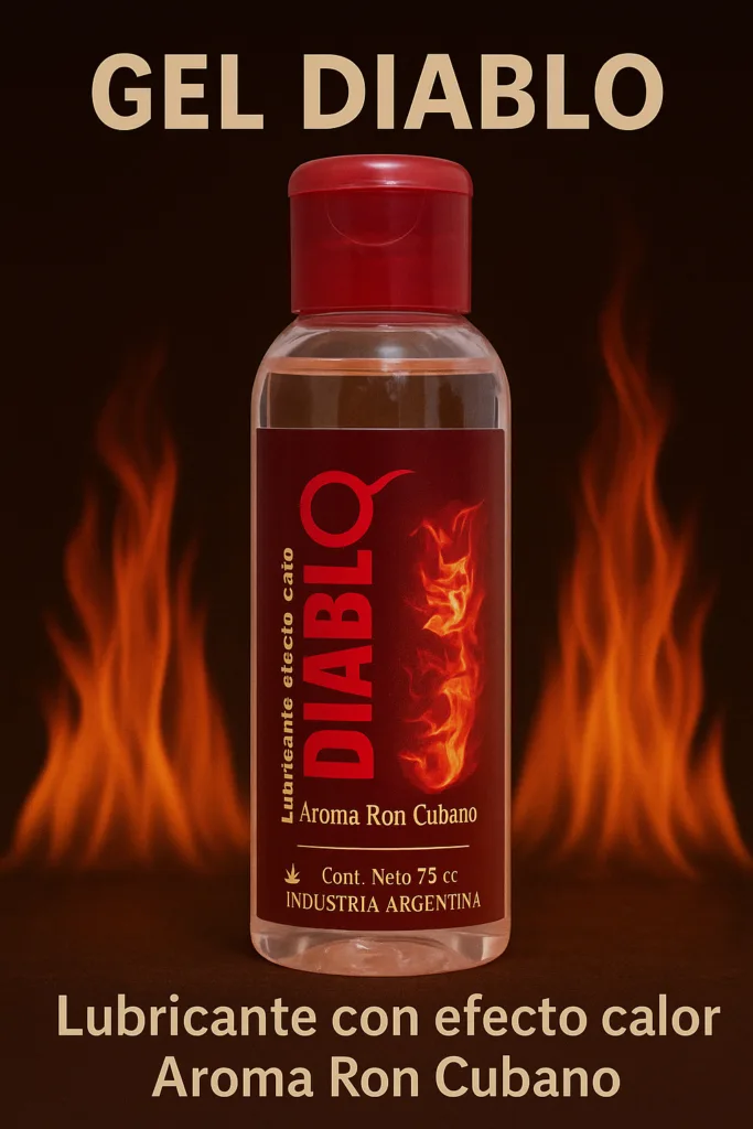 Lubricante Efecto Calor "Diablo" Masajes - 80cc FYL